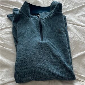 Under Armour Blue Quarter-Zip Sweatshirt